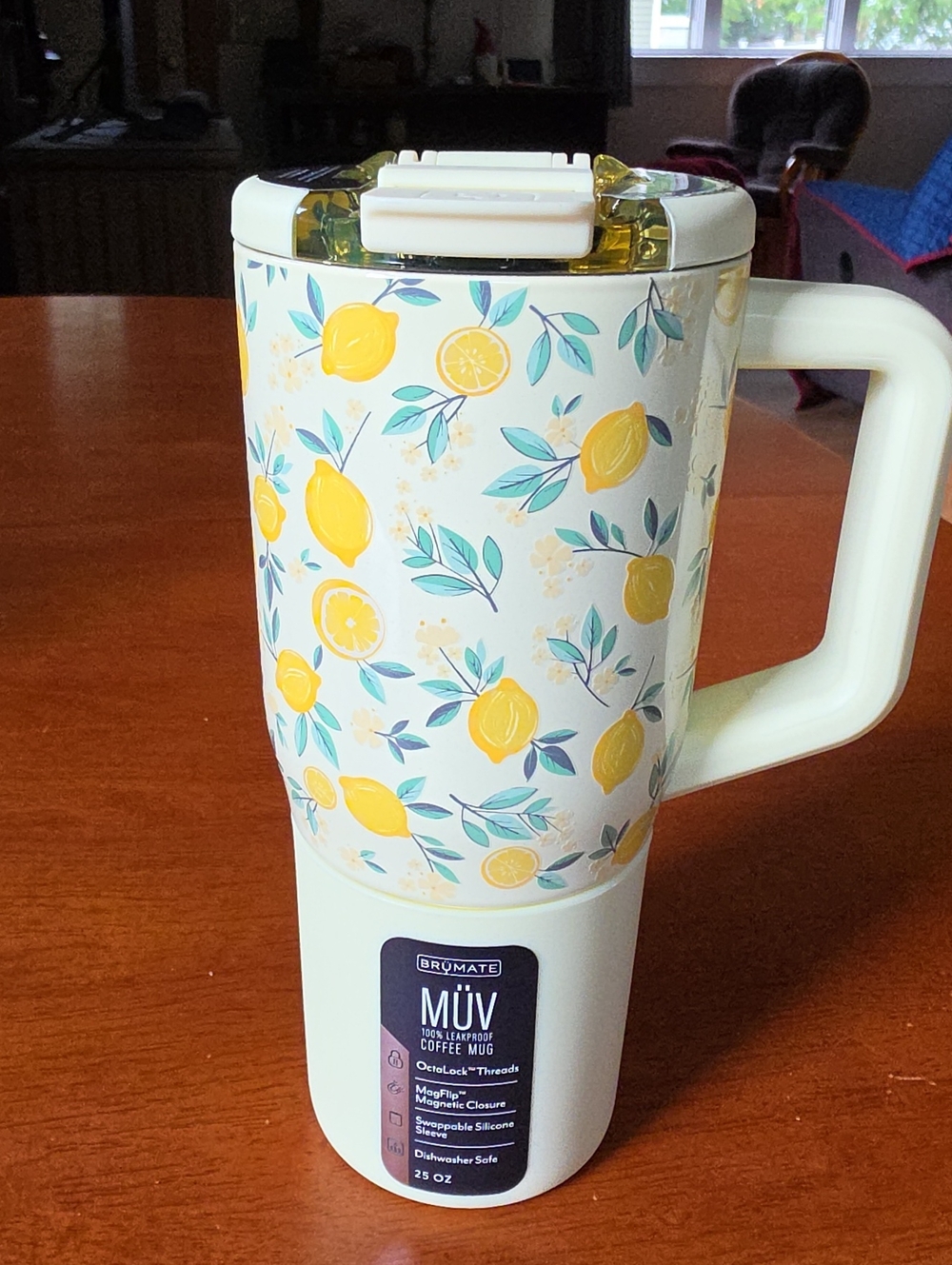 Brumate MÜV 25 oz Lemon Coffee Mug - Lemon